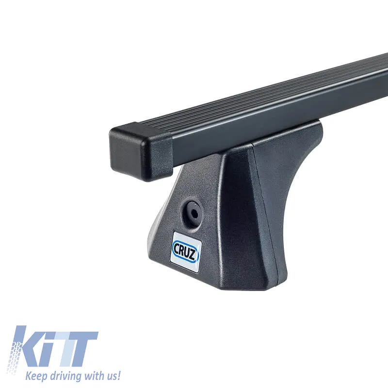 Roof Bars Steel CRUZ 921-315 Oplus ST-130cm Black 2 Pieces
