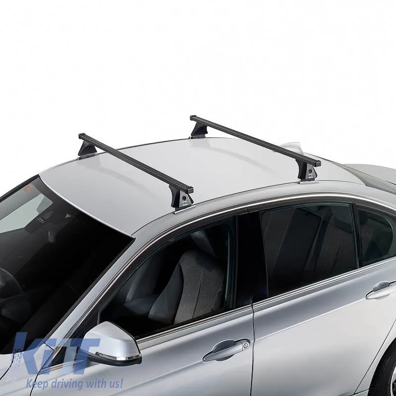 Roof Bars Steel CRUZ 921-360 Oplus SX-120cm Black 2 Pieces