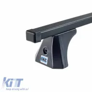 Roof Bars Steel CRUZ 921-365 Oplus SX-130cm Black 2 Pieces-image-6303524