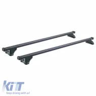 Roof Bars Steel CRUZ 921-380 Oplus S-FIX 120cm Black 2 Pieces-image-6303509