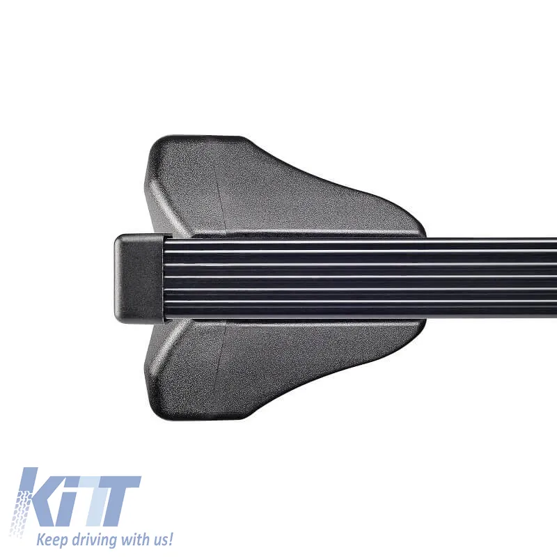 Roof Bars Steel CRUZ 921-385 Oplus S-FIX 130cm Black 2 Pieces