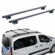 Roof Bars Steel CRUZ 921-936 Oplus SR+130cm Railing System Black 2 Pieces - CGRRRRRSA6036738