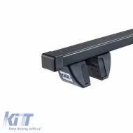 Roof Bars Steel CRUZ 921-939 Oplus SR+150cm Railing System Black 2 Pieces-image-6303481
