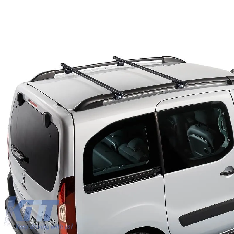 Roof Bars Steel CRUZ 921-939 Oplus SR+150cm Railing System Black 2 Pieces