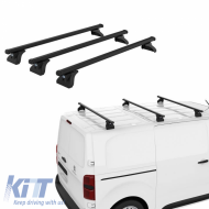 Roof Bars Steel CRUZ 923-064 Cargo Xpro 2022 SF-130cm Black 3 Pieces - CGRRRRRSAR6036697