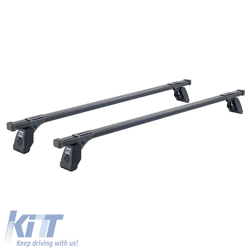 Roof Bars Steel CRUZ Cargo Spro-105cm 922-005 Set With Fixing Kit Suitable for Seat Inca 95-97 / VW Caddy 95-97 With Holes In The Roof 2 Pieces