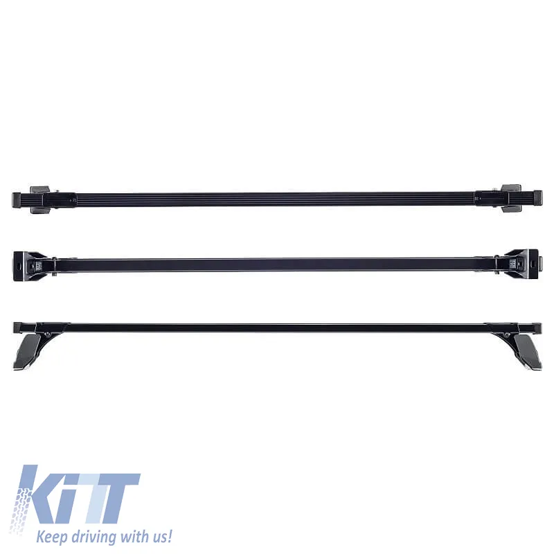 Roof Bars Steel CRUZ Cargo Spro-105cm 922-005 Set With Fixing Kit Suitable for Seat Inca 95-97 / VW Caddy 95-97 With Holes In The Roof 2 Pieces