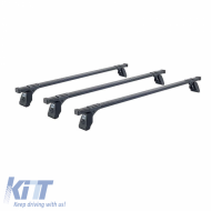 Roof Bars Steel CRUZ Cargo Spro-120cm 922-444 Set With Fixing Kit Suitable for VW Caddy 11-20 3 Pieces