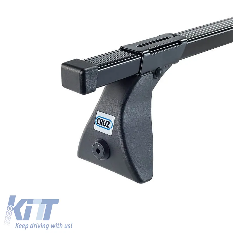 Roof Bars Steel CRUZ Cargo Spro-120cm 922-445 Set With Fixing Kit Suitable for VW Amarok 10+ 2 Pieces