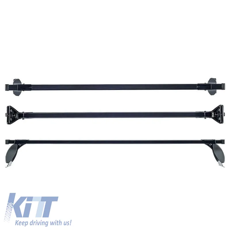 Roof Bars Steel CRUZ Cargo Spro-120cm 922-445 Set With Fixing Kit Suitable for VW Amarok 10+ 2 Pieces