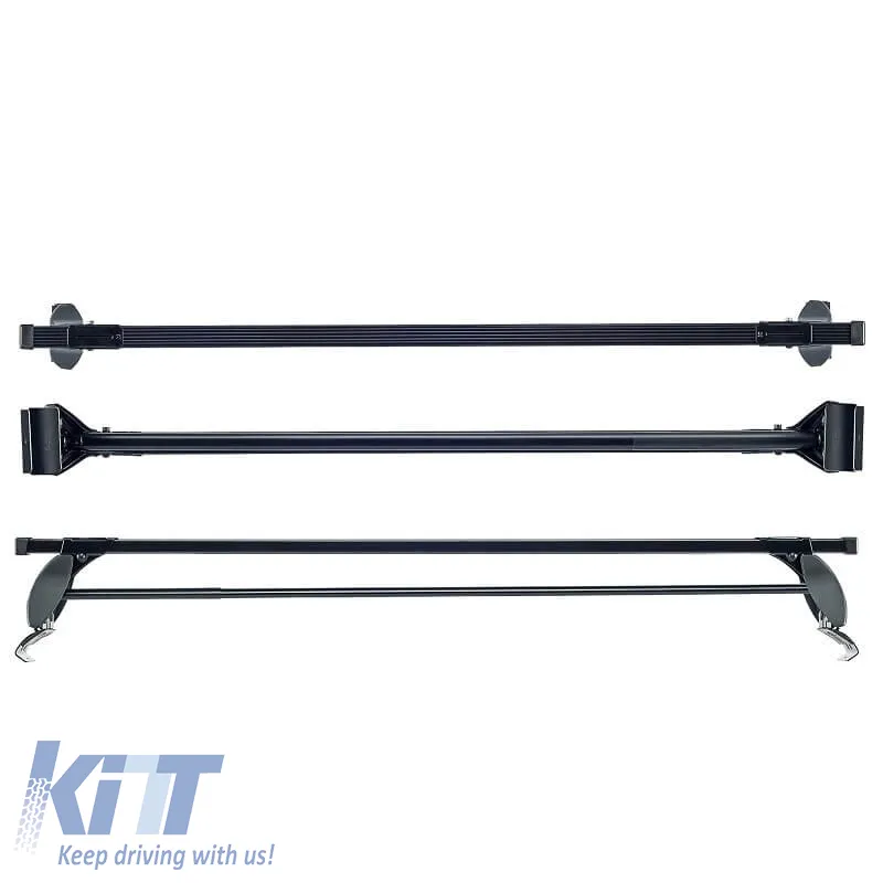 Roof Bars Steel CRUZ Cargo Spro-140cm 922-701 Set With Fixing Kit Suitable for Ford Ranger 11+ 2 Pieces