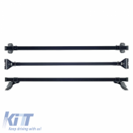 Roof Bars Steel CRUZ Cargo Xpro-175cm 923-400 Set With Fixing Kit Suitable for Ford Transit 14+ 3 Pieces