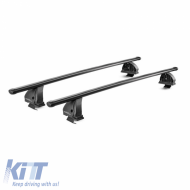 Roof Bars Steel EasyOne EVO Green Valley 159.114 Set With Fixing Kit Suitable for Fiat Grande Panda 5Doors 2025+ 2 Pieces