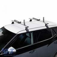 Roof Bars Steel Kayak Carrier CRUZ 940-620 Keel Black 2 Pieces