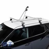 Roof Bicycle Carrier Cruz 940-005 Steel Grey suitable for 1 Bicycle-image-6302006