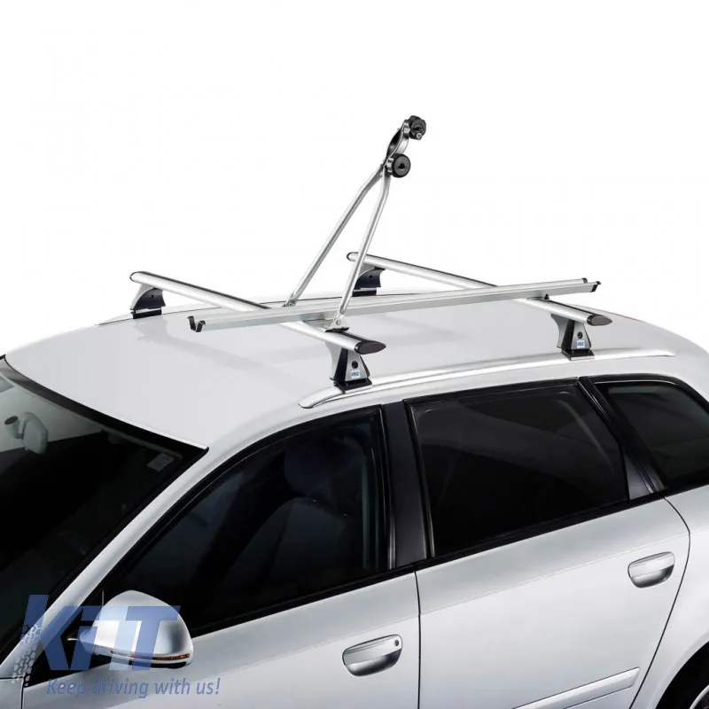 Roof Bicycle Carrier Cruz 940-005 Steel Grey suitable for 1 Bicycle