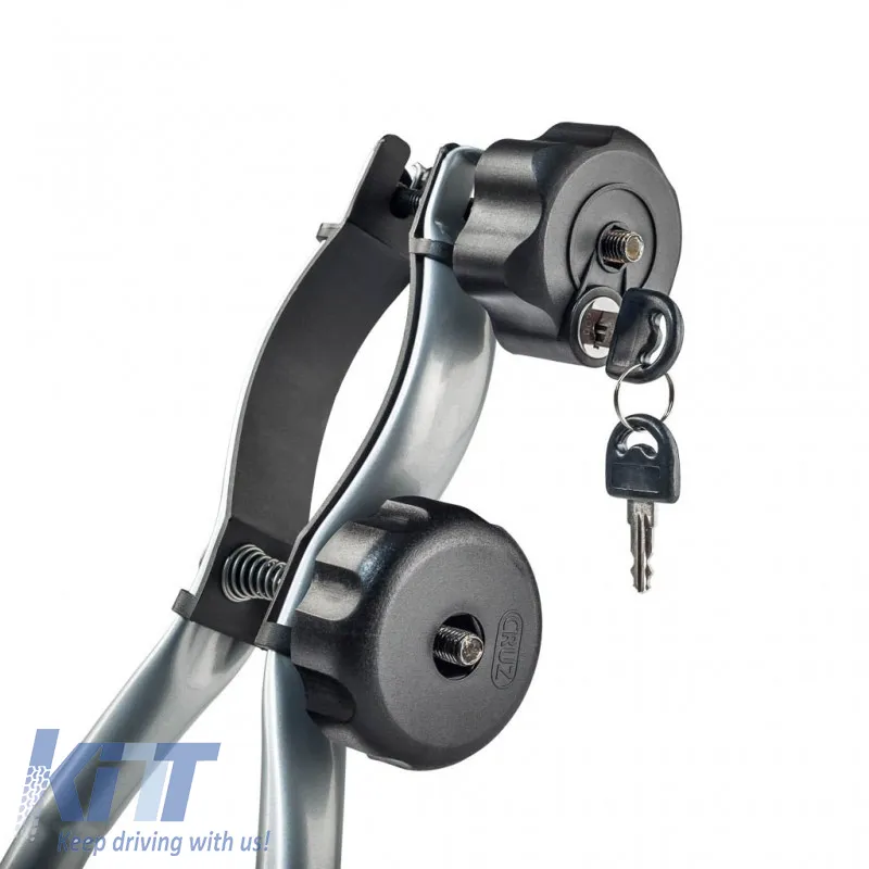 Roof Bicycle Carrier Cruz 940-010 Aluminium suitable for 1 Bicycle
