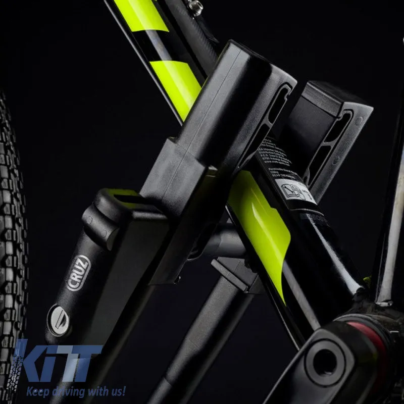 Roof Bicycle Carrier Cruz Race Dark 940-015 Black suitable for 1 Bicycle