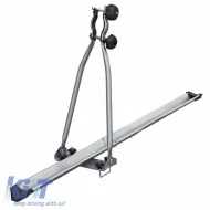 Roof Bicycle Carrier Menabo Huggy Lock Steel Grey suitable for 1 Bicycle-image-6324770