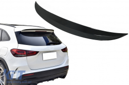 Roof Boot Lid Spoiler suitable for Mercedes GLA H247 (2020-up) Piano Black - RSMBH247PB