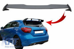 Roof Boot Lid Spoiler suitable for MERCEDES A-Class W176 (2012-2018) A45 Design Primer - TSMBW176PC
