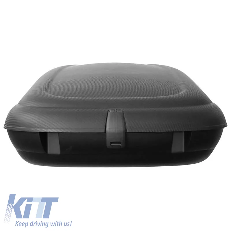 Roof Box Rackit 400lt Carbon With Dual Open