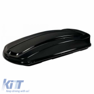 Roof Box Space 530L Gloss Black With Dual Open