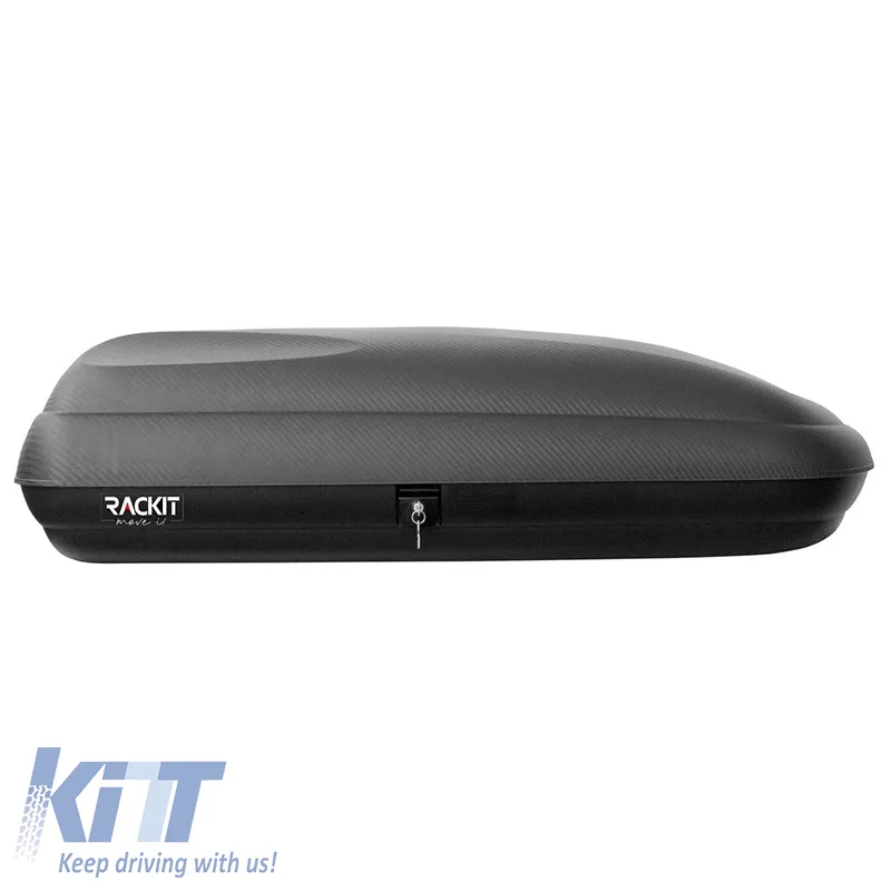 Roof Box suitable for Rackit 320lt Carbon With Single Open