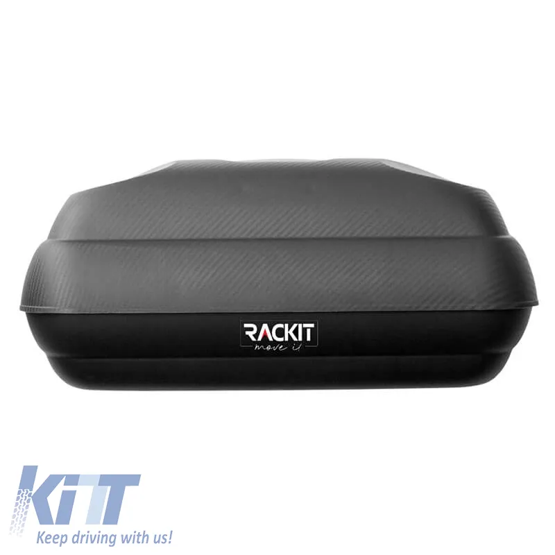 Roof Box suitable for Rackit 320lt Carbon With Single Open