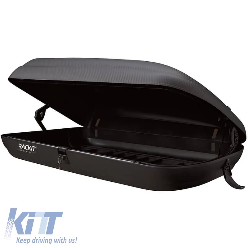 Roof Box suitable for Rackit 320lt Carbon With Single Open