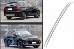 Roof Rails suitable for BMW X5 F15 2013-2018 Flush-Rails Aluminium Silver 2 Pieces-image-6315803