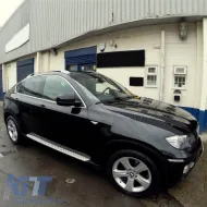Roof Rails suitable for BMW X6 E71 E72 (2008-2015) Silver 2 Pieces-image-6304698
