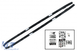 Roof Rails suitable for Land Range Rover Evoque L538 (2011-2018) Piano Black - RRRR03B