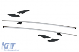Roof Rails suitable for Mercedes V-Class W447 (2014-Up) Long Wheelbase (LWB) Aluminium-image-6069528