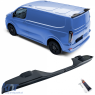 Roof rear spoiler black for Ford Tourneo Transit Custom with rear doors from 23 - ODRSF6014535