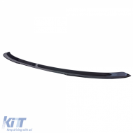 Roof rear spoiler lip black gloss suitable for Fiat 500X from 2014-image-6210844