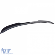 Roof rear spoiler lip black gloss suitable for Fiat 500X from 2014-image-6210846