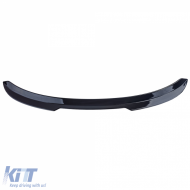 Roof rear spoiler lip black gloss suitable for Fiat 500X from 2014-image-6210847