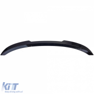 Roof rear spoiler lip black gloss suitable for Fiat 500X from 2014-image-6210848