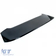Roof rear spoiler sport black gloss fits for Fiat 500 type 312 2007-2024-image-6327556