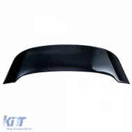 Roof rear spoiler sport black gloss fits for Fiat 500 type 312 2007-2024-image-6327557