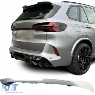 Roof rear spoiler Sport in Mineral White (A96) suitable for BMW X5 G05 from 2018