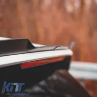Roof Spoiler Add On suitable for VW Golf VIII (8) 20+ GTI & R-Line Bumper Glossy Black V.2 Maxton Design From ABS Plastic 1pc-image-6309944
