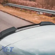 Roof Spoiler Add On suitable for VW Golf VIII (8) 20+ GTI & R-Line Bumper Glossy Black V.2 Maxton Design From ABS Plastic 1pc-image-6309949