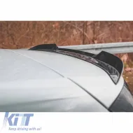 Roof Spoiler Add On suitable for VW Golf VIII (8) 20+ GTI & R-Line Bumper Glossy Black V.2 From ABS Plastic 1pc-image-6312708