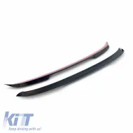 Roof Spoiler Add On suitable for VW Golf VIII (8) 20+ GTI & R-Line Bumper Glossy Black V.2 From ABS Plastic 1pc-image-6313669