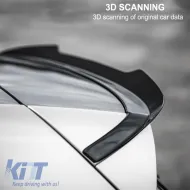 Roof Spoiler Add On suitable for VW Golf VIII (8) 20+ GTI / GTE / GTD / R-Line / R Glossy Black From ABS Plastic 1pc-image-6320714