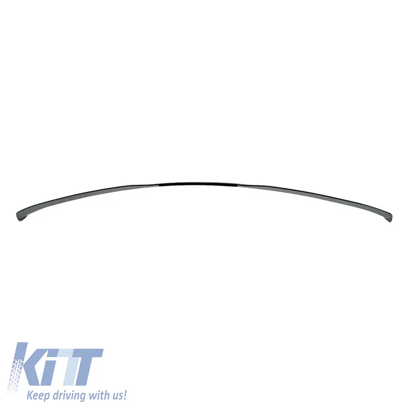 Roof Spoiler Add On suitable for VW Polo 6R/6C 09-17 XL Piano Black Standard Version 2 Pcs From Abs Plastic