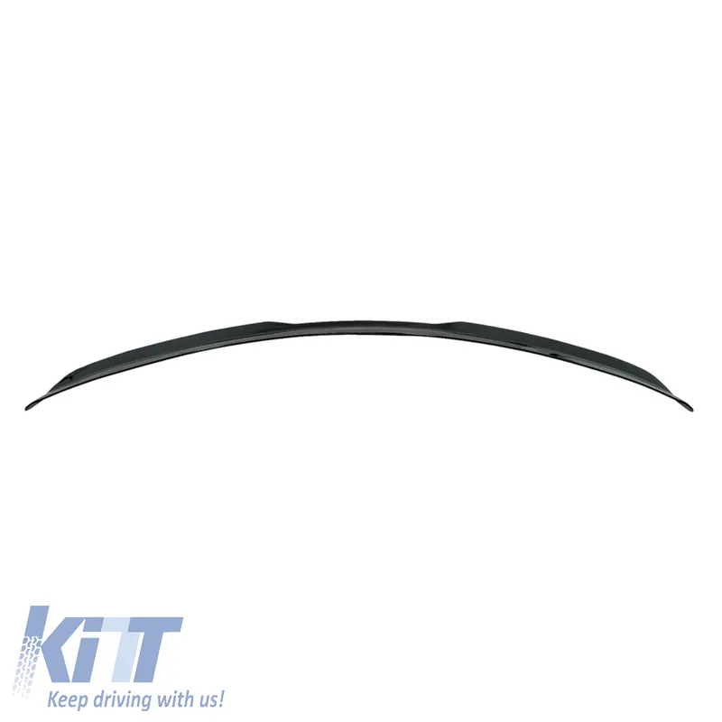 Roof Spoiler Add On suitable for VW Polo 6R/6C 09-17 XL Piano Black Standard Version 2 Pcs From Abs Plastic