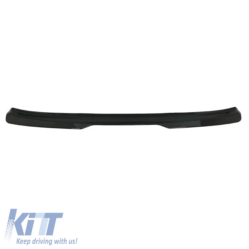 Roof Spoiler Add On suitable for VW Scirocco 14-17 R-Look for Standard Version Gloss Black from ABS Plastic